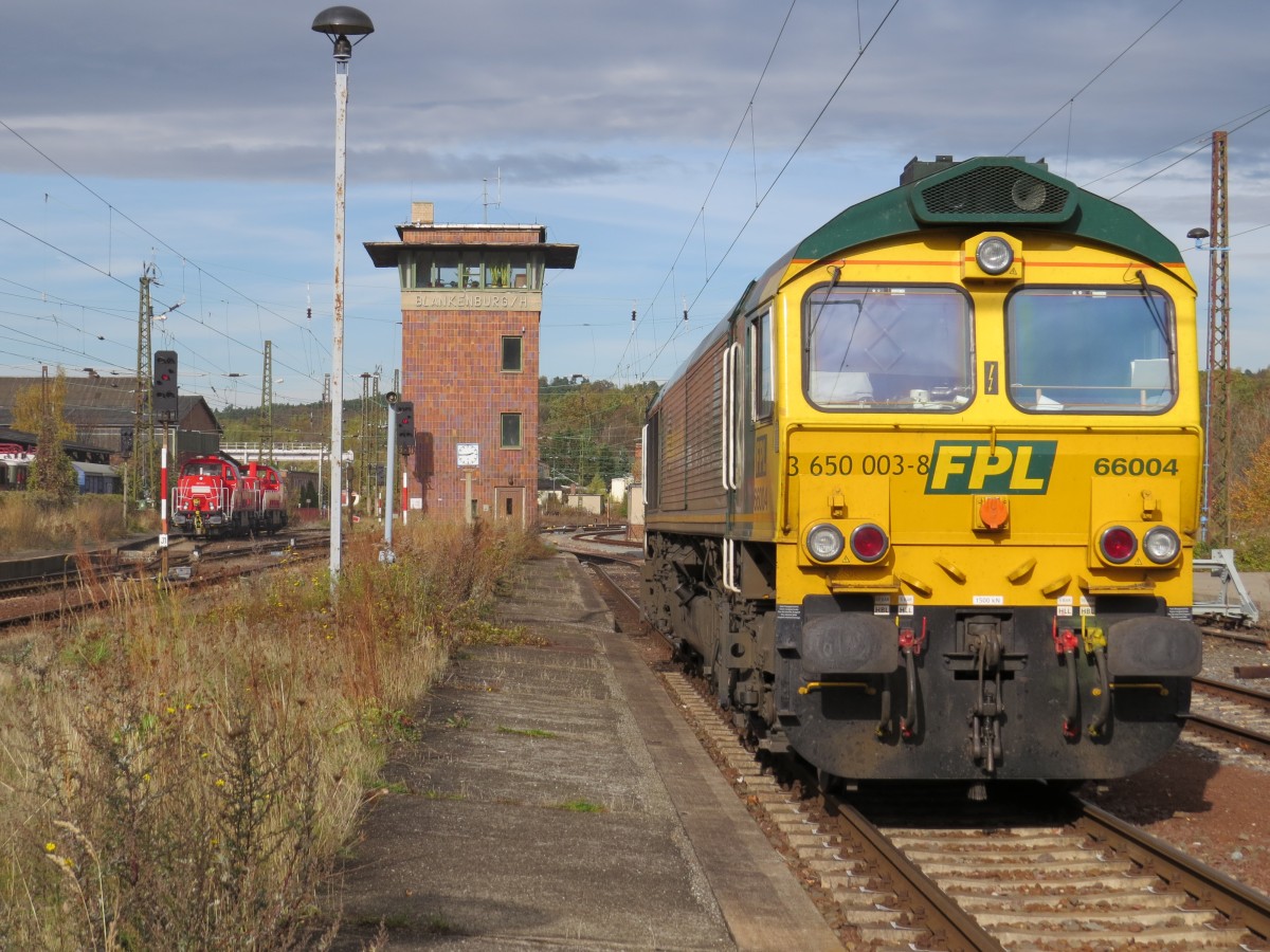 Bahnhof Blankenburg am 26.10.2013