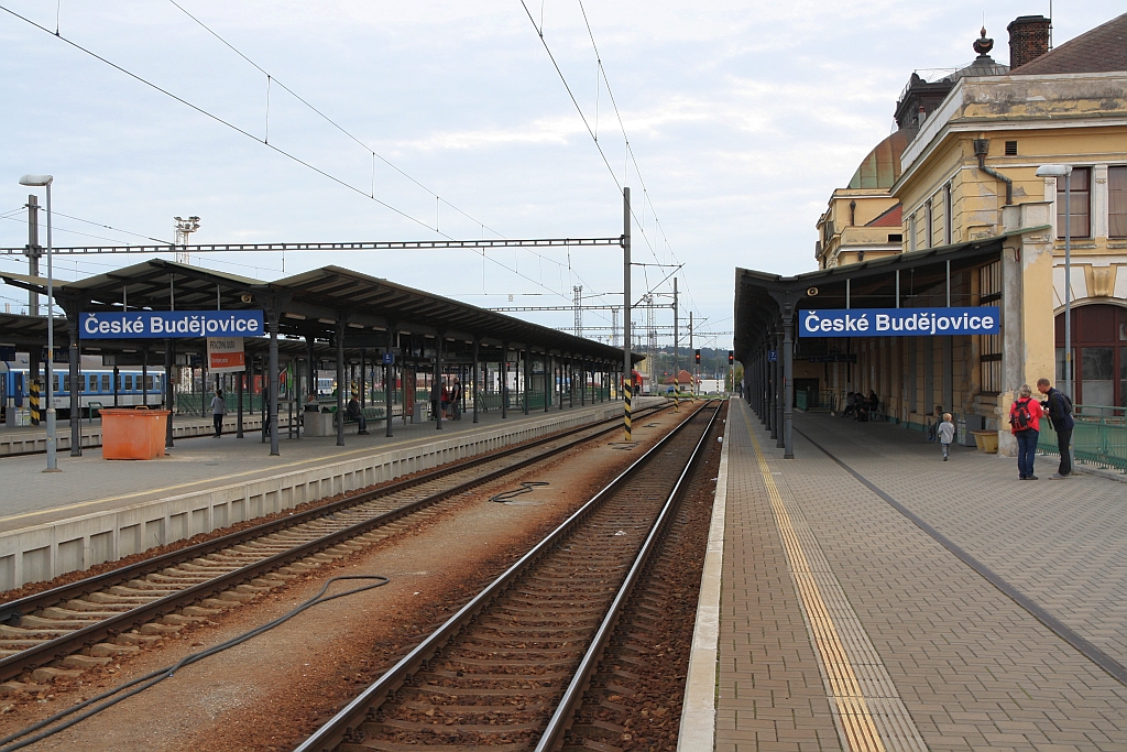 Bahnhof Ceske Budejovice am 22.September 2018.