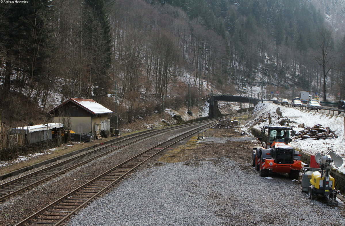 Bahnhof Hirschsprung 20.3.18
