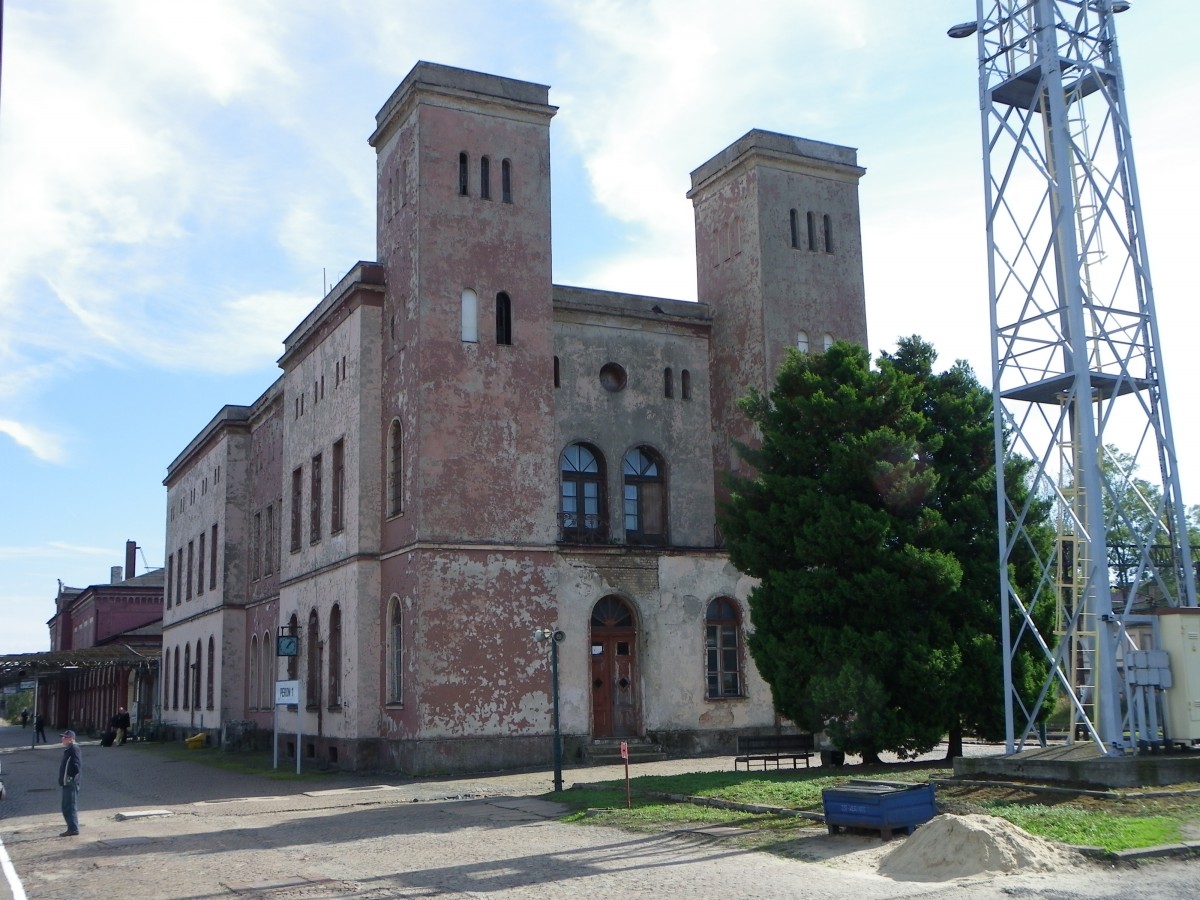 Bahnhof Kohlfurt (Wegliniec) im Spätsommer 2014