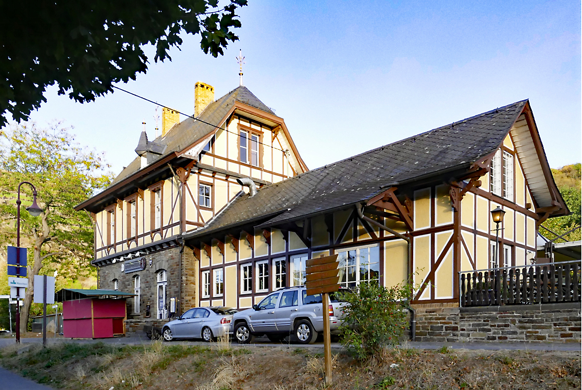 Bahnhof Mayschoß im Ahrtal - 29.09.2018