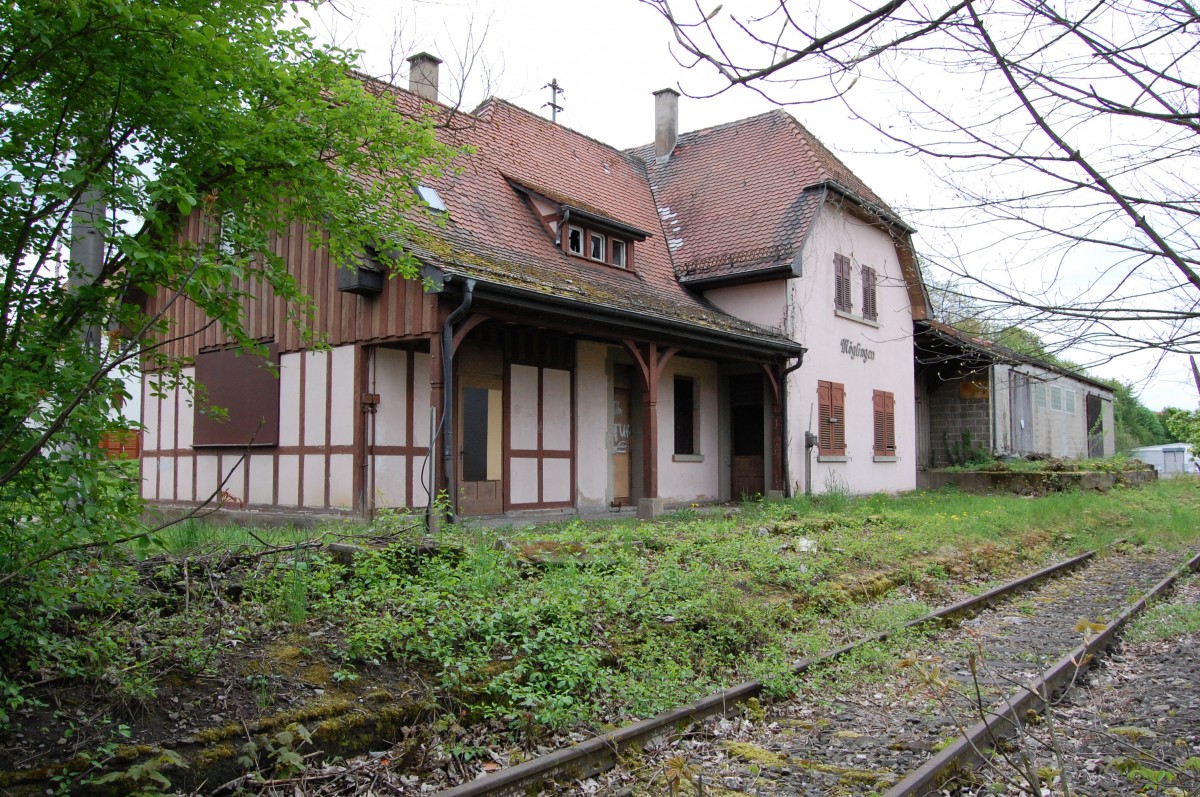 Bahnhof Möglingen am 2. Mai 2015