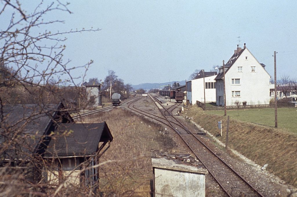 Bahnhof Neuenrade, ca. 1967