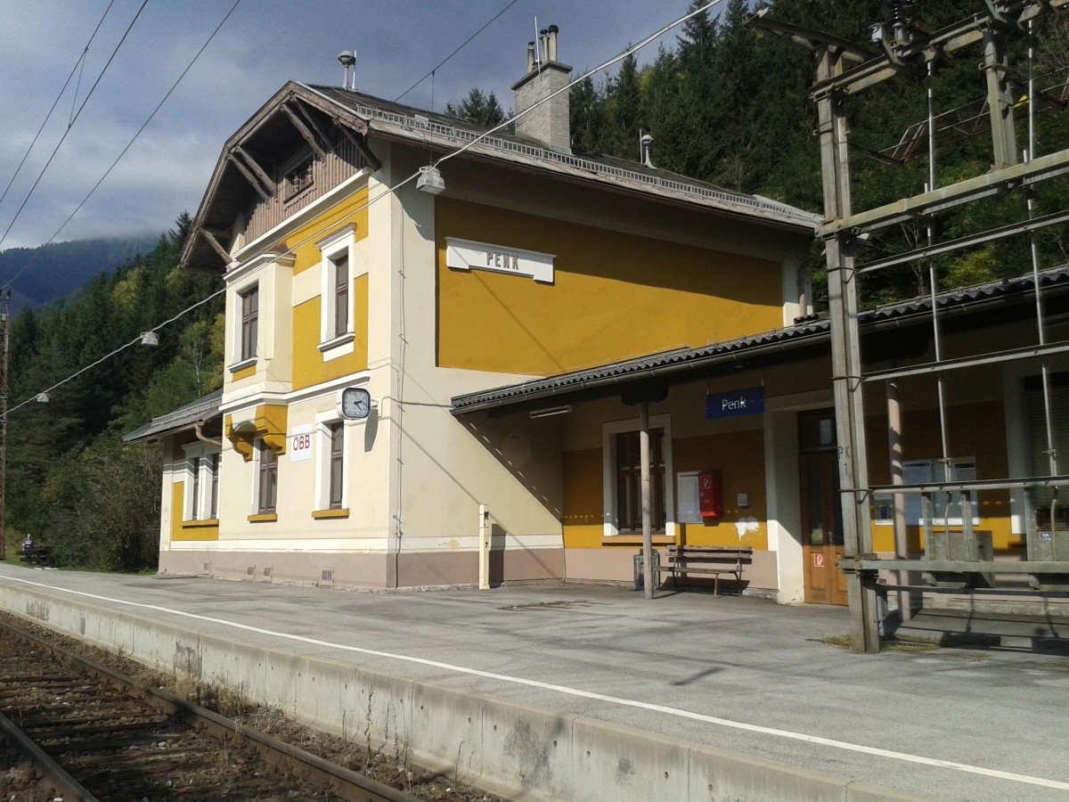 Bahnhof Penk am 5.10.2014