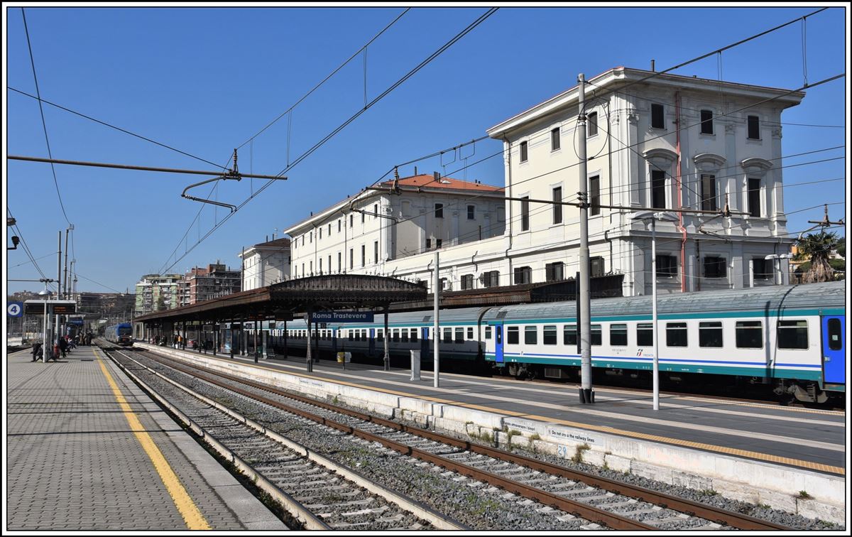 Bahnhof Roma Trastevere. (24.02.2020)