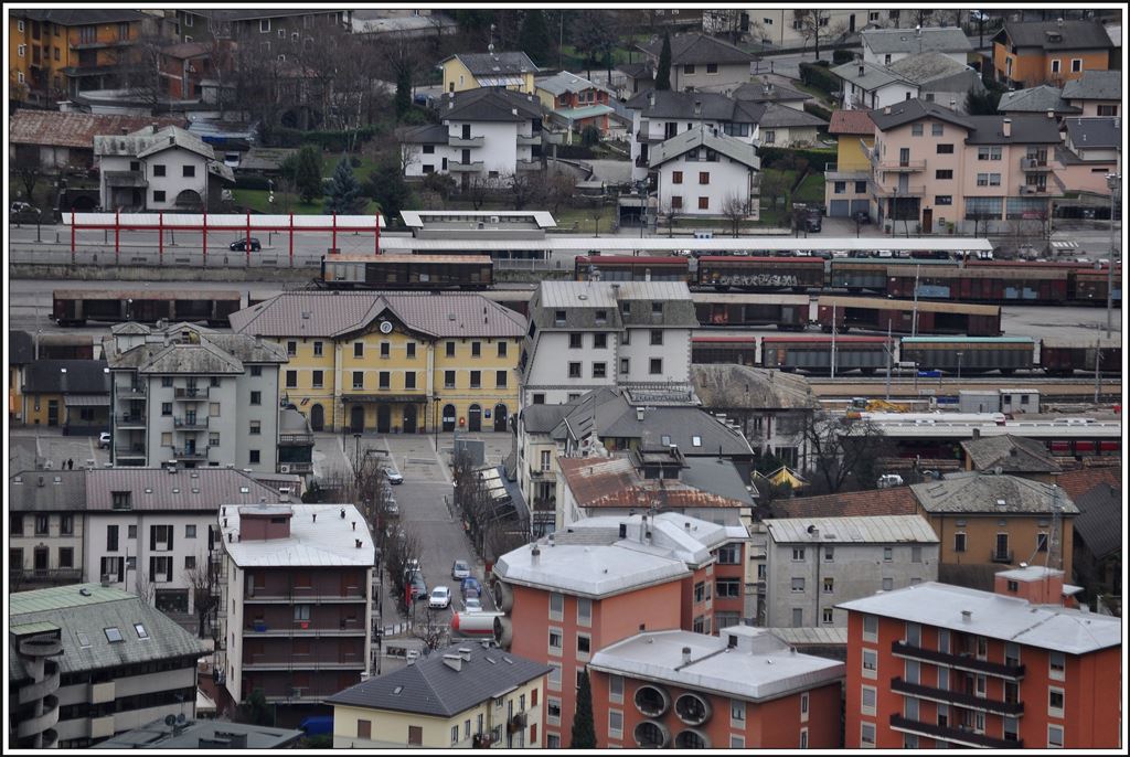 Bahnhof TrenItalia Tirano. (21.02.2014)