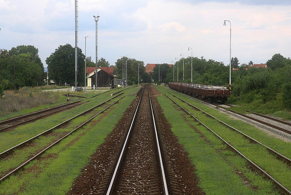 Bahnhof Uhersky Ostroh am 03.August 2019.