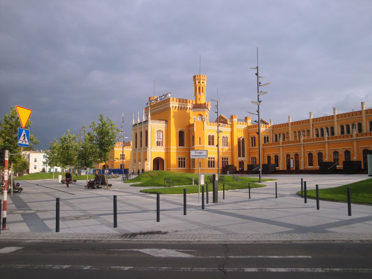 Bahnhof Wroclaw Glowny, wurde 2010-2012 komplett renoviert.13.9.12.