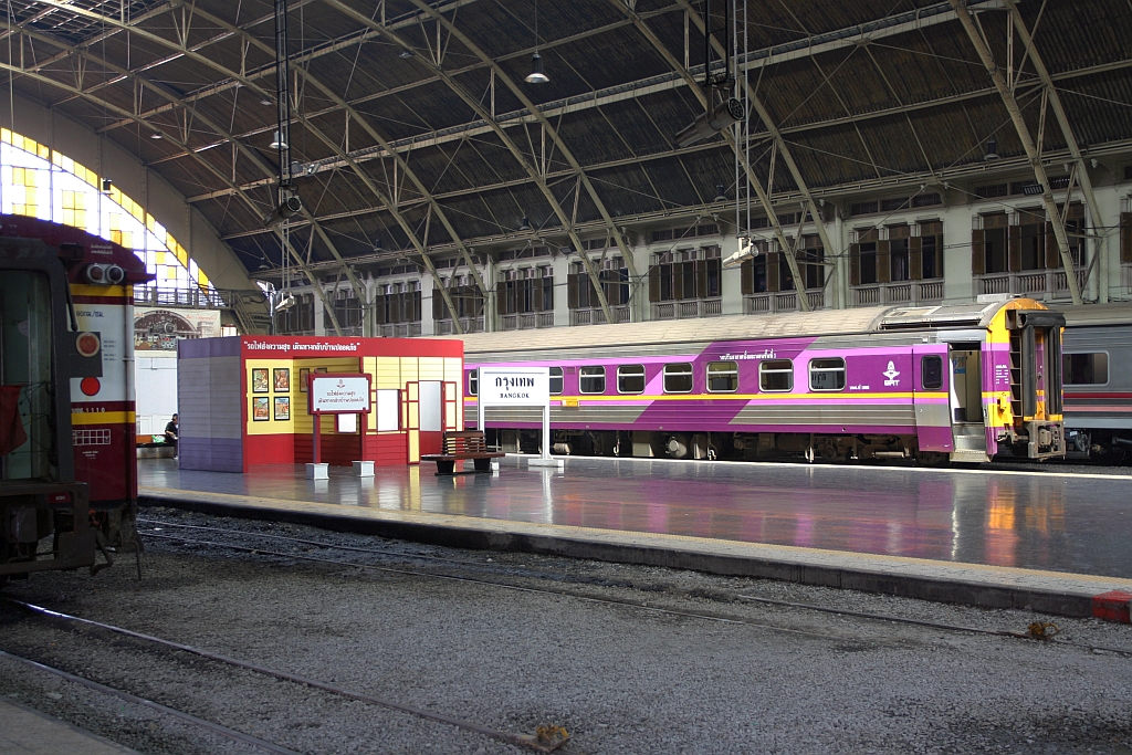 Bahnhofs-Idylle in der Hua Lamphong Station am 21.November 2019.