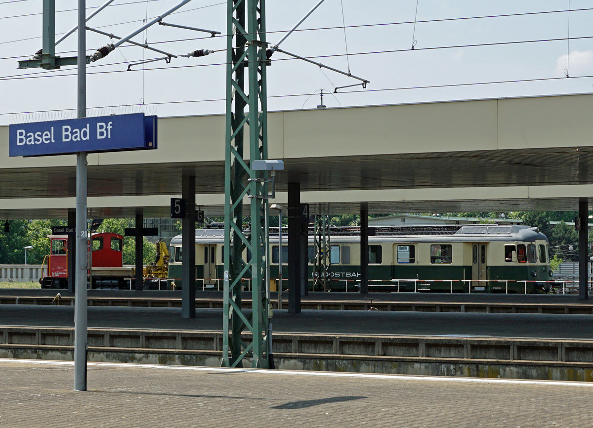 Bahnimpressionen:
Badischer Bahnhof Basel, 23. Juni 2017.
Foto: Walter Ruetsch