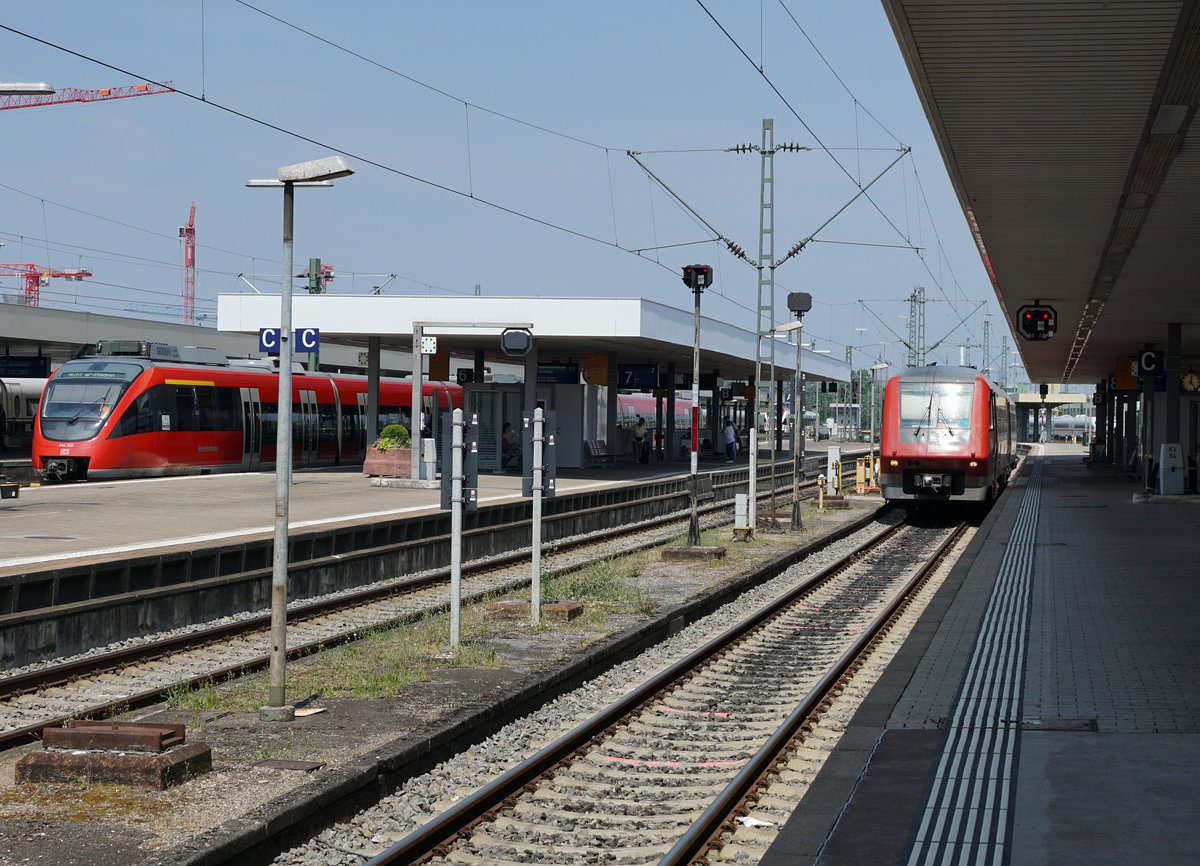 Bahnimpressionen:
Badischer Bahnhof Basel, 23. Juni 2017.
Foto: Walter Ruetsch