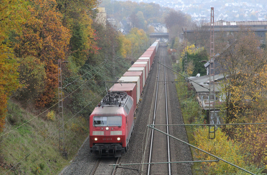 BahnLogistik 120 127 // Siegen // 14. November 2022