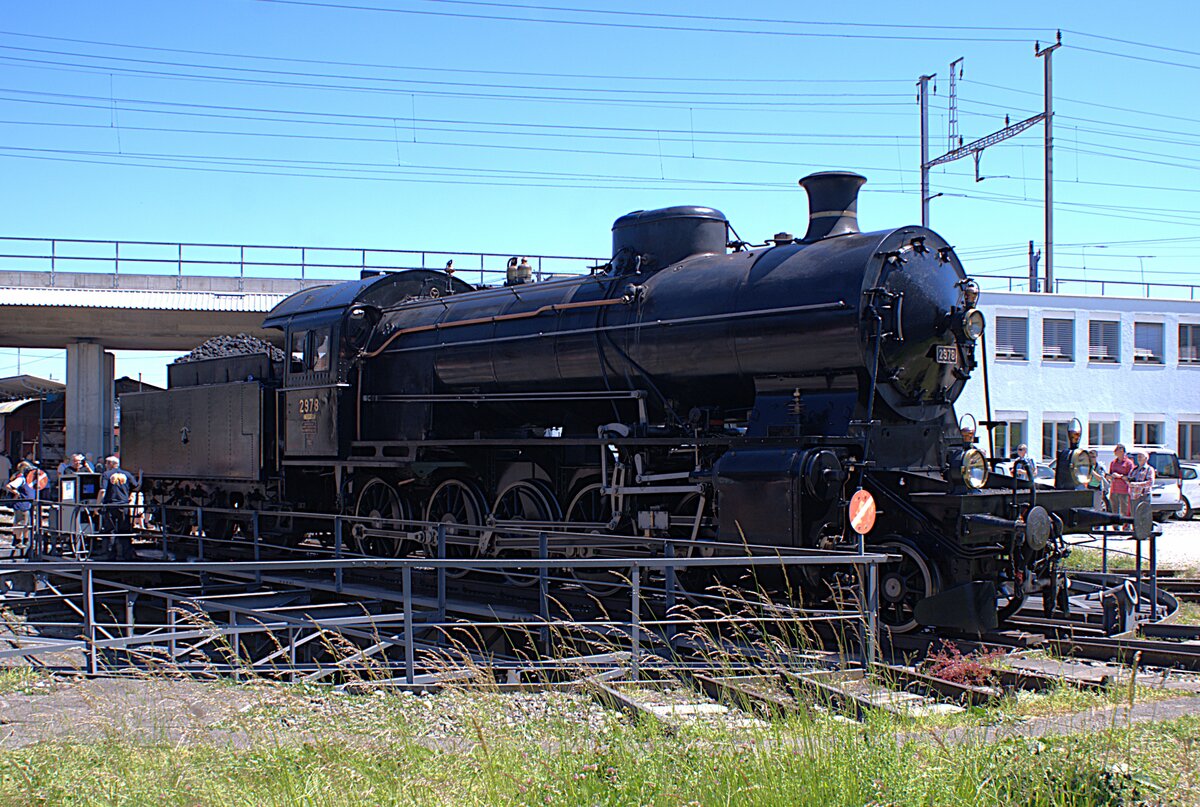 Bahnpark Brugg, SBB Historic: C 5/6 2978 (SLM, Nr. 2612, 1917), Brugg 23. Mai 2026 (Bahnpark Brugg,  Tage der offenen Tore , 23./24. Mai 2026.