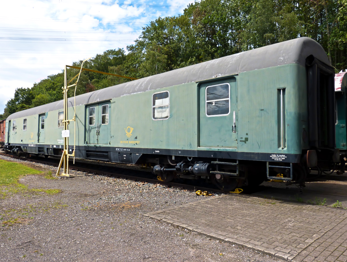 Bahnpostwagen 518000-40005-2 mr-a/26 im Museum Bochum Dahlhausen 06.07.2014