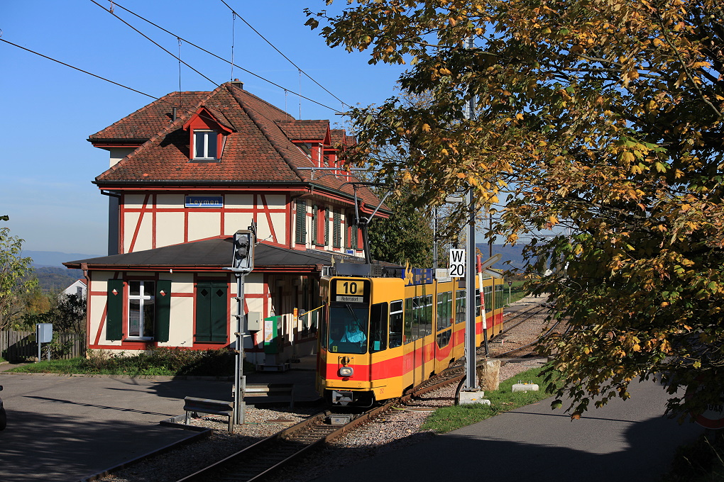 Baselland Tw 252 in Leymen, 19.10.2012.