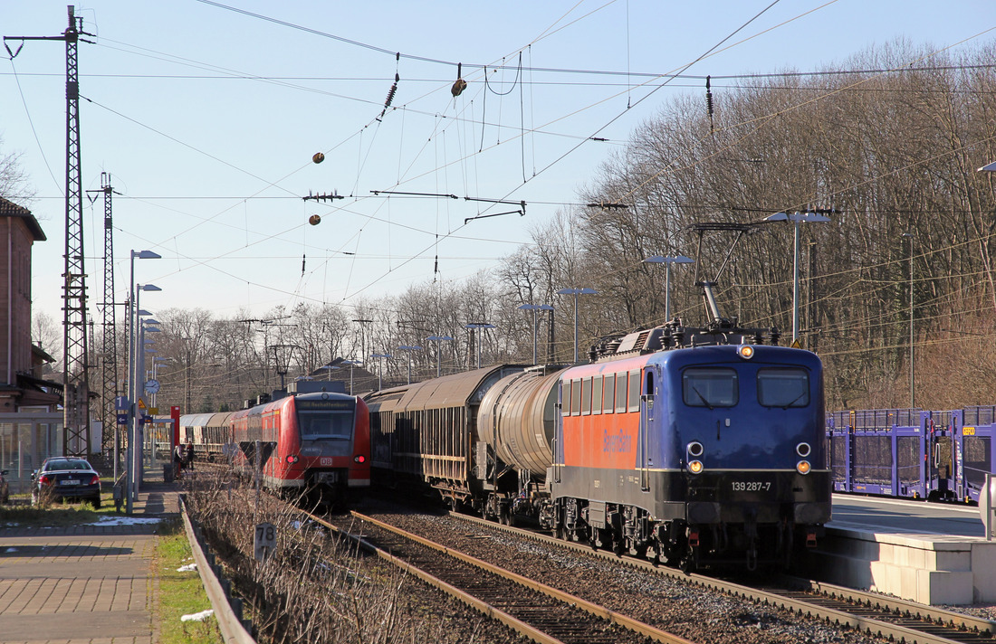 BayernBahn 139 287 // Laufach // 14. Februar 2018
