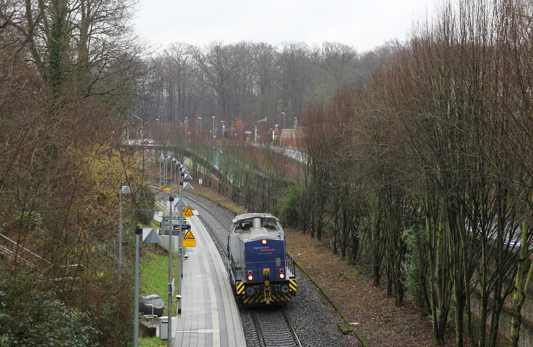 Bayernhafen (Aschaffenburg) 293 515-3 // Haltepunkt Aschaffenburg Hochschule // 25. Januar 2018