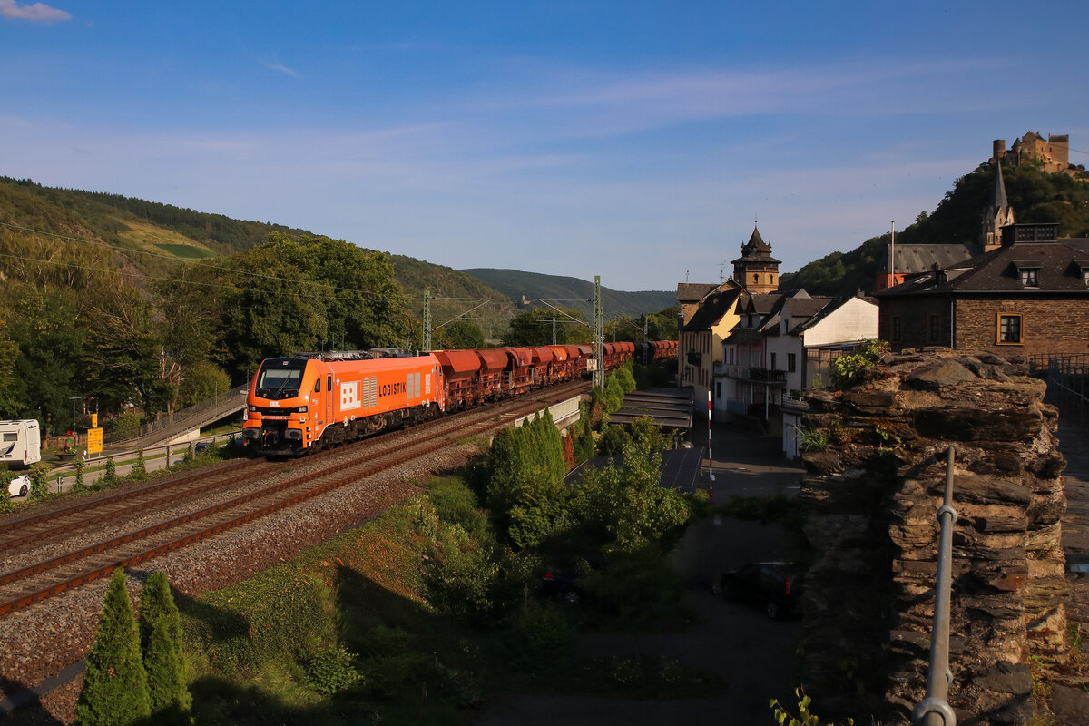 BBL 2159 247 war im Sommer letzten War im Sommer letzten Jahres mit einem Schotterzug am Rhein unterwegs, In Oberwesel konnte das Gespann aufgenommen werden.

BBL/ELP 2159 247 | Schotterzug Bebra-Koblenz 
Oberwesel, 06.2026