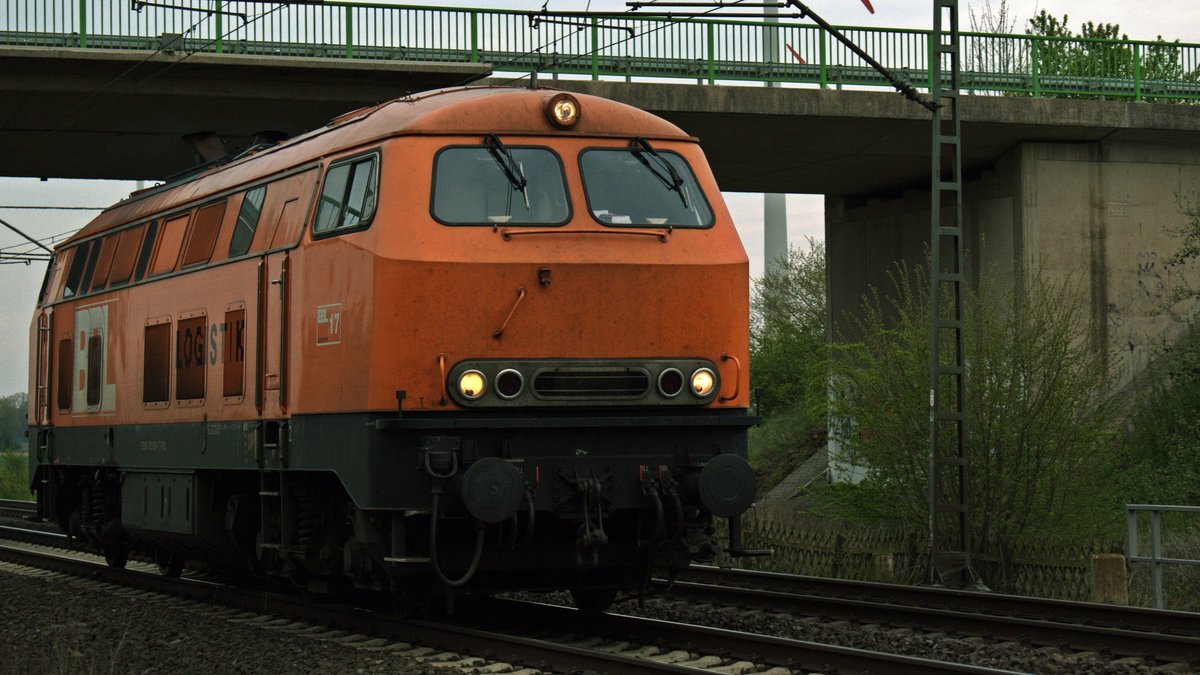 BBL Logistik  17  225 099-1 kurz vor Lindhorst am 20.04.17