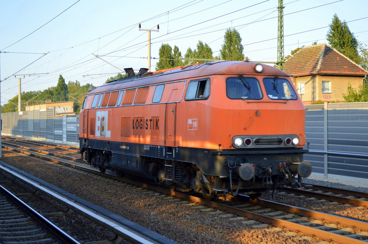 BBL Logistik GmbH mit  BBL 16  (NVR-Nummer: 92 80 1225 100-7 D-BBL) am 22.08.19 Berlin Blankenburg.