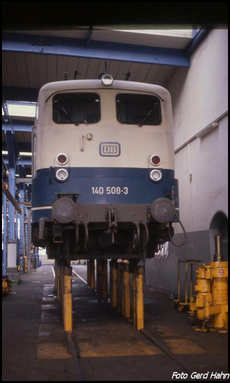 BDEF Besuch des BW Mannheim Rbf am 25.5.1990: 140197