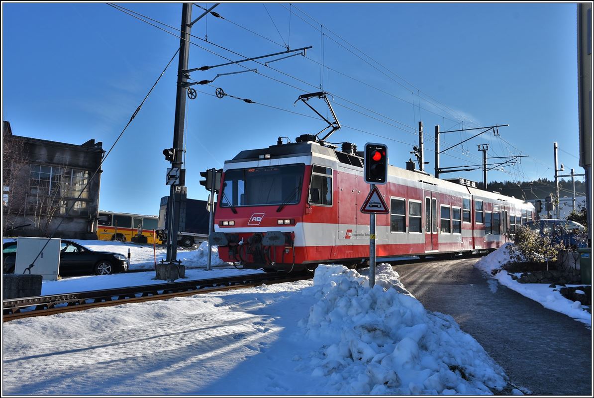 BDeh 3/6 25 in Heiden. (25.12.2017)