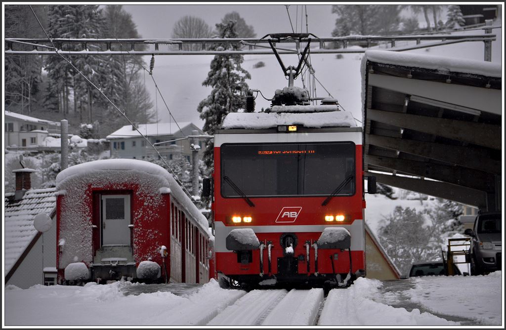 BDeh 3/6 25 in Heiden. (29.01.2015)