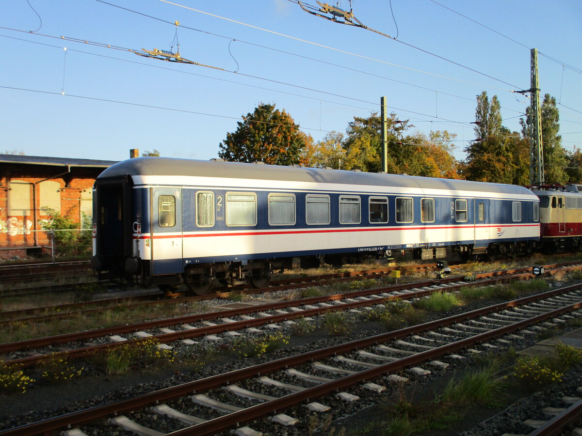 Bduu 50 80 84-33 256-0,im Einsatz bei TRI,am 11.Oktober 2022,in Bergen/Rügen. 