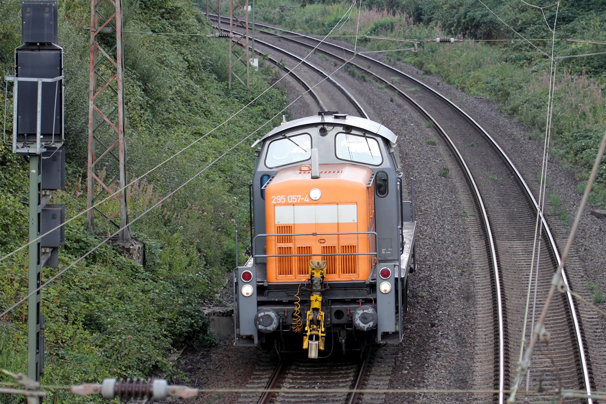 BEG 295 057-4 auf der Hamm-Osterfelder Strecke in Recklinghausen 27.8.2019