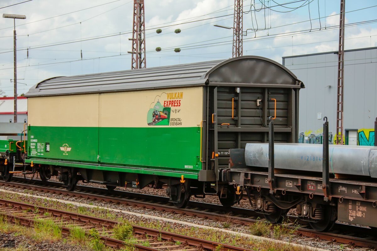 BEG Güterwagen in Hilden, Mai 2021.