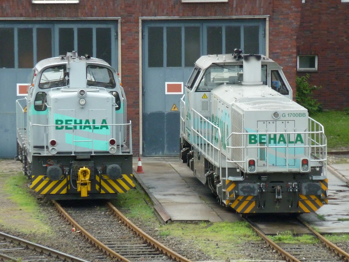 BEHALA Loks 10 & 20 standen am 02.09.2010 in Berlin Westhafen.