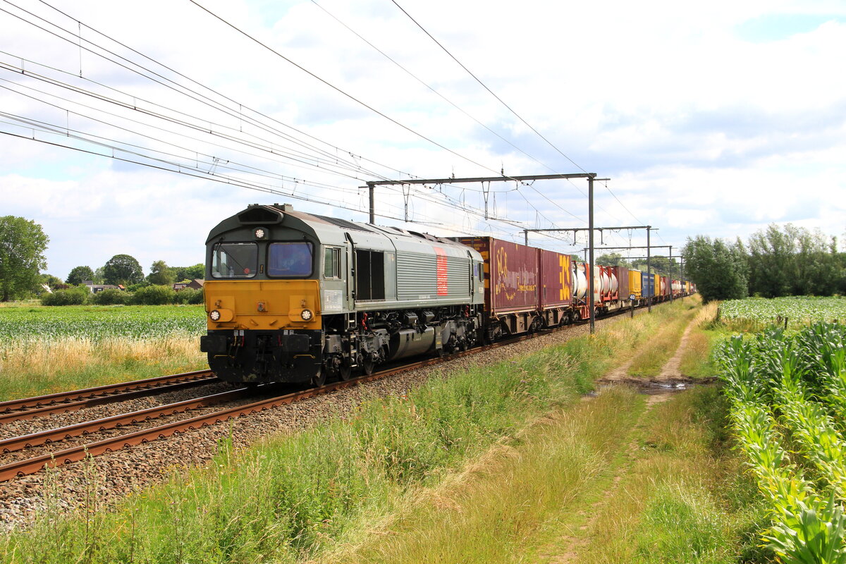 Belgiën
Lok DE6309 Crossrail mit container zug in Lokeren
11/7/2024