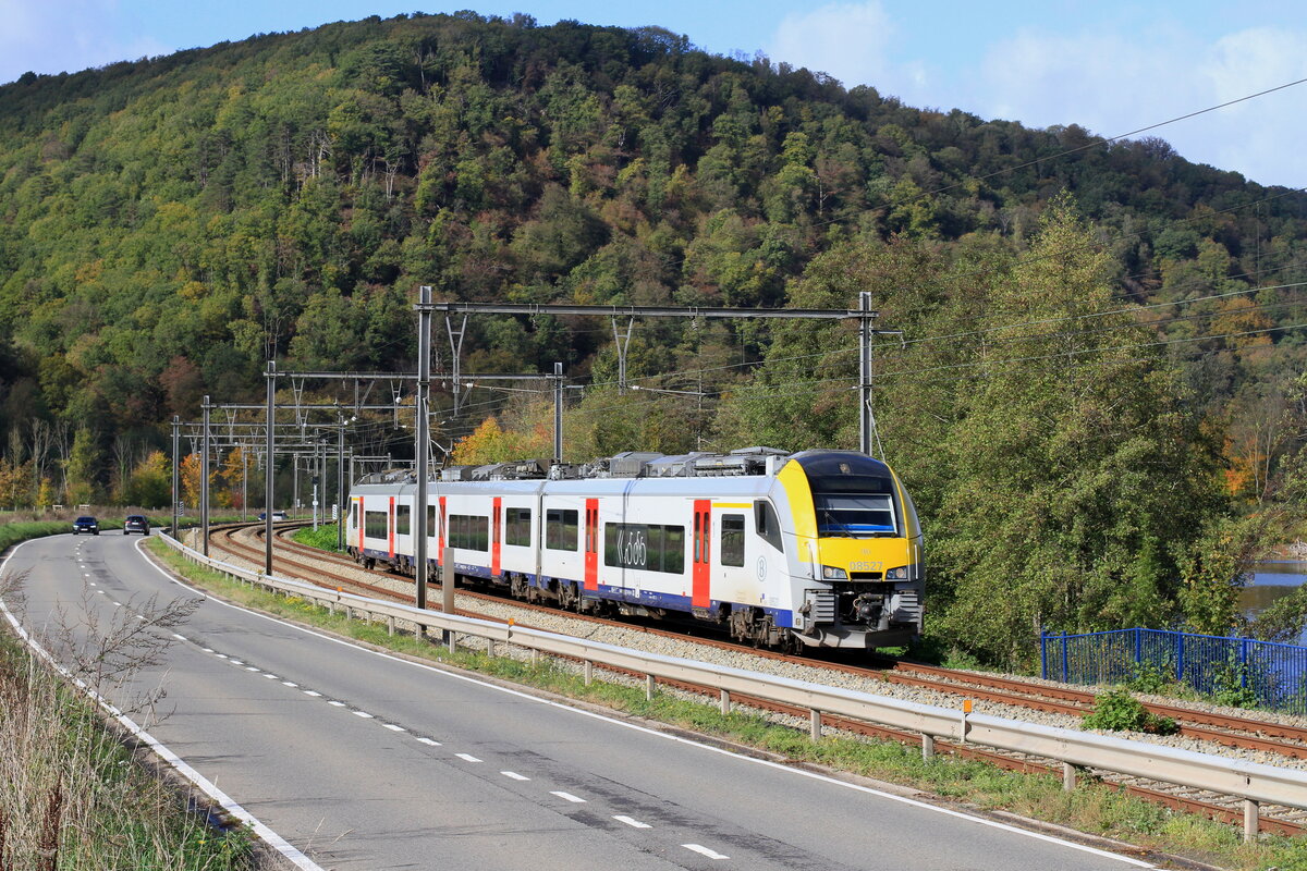 Belgi�n
Triebzug 08527 vom SNCB von Liers nach Marloie, in Tilff
25/10/2026
