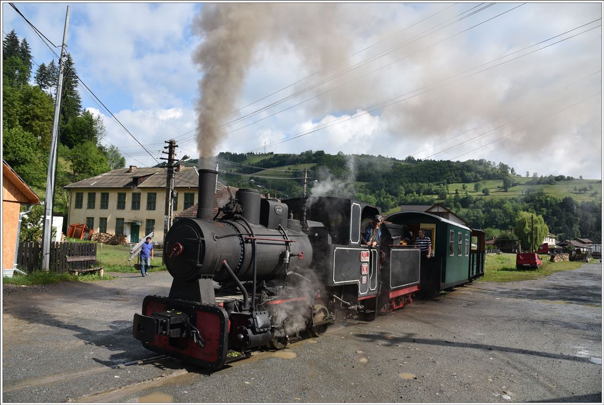 Bereit zur Rückfahrt nach Abrud. (17.06.2017)