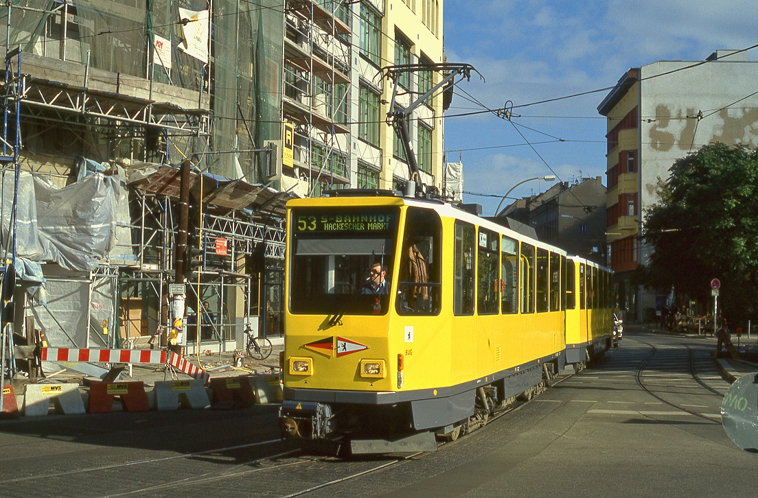 Berlin 5124 + 5524, Rosenthaler Straße, 03.10.1996.