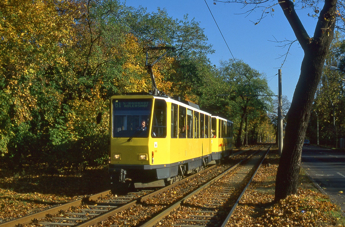 Berlin 5192 + 5547, Müggelsee Damm, 25.10.1996.