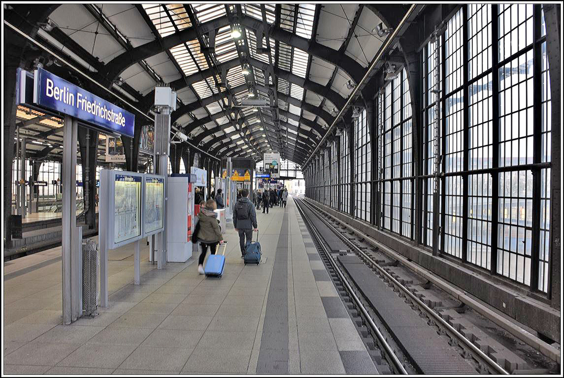Berlin-Friedrichstrasse. (18.11.2019)