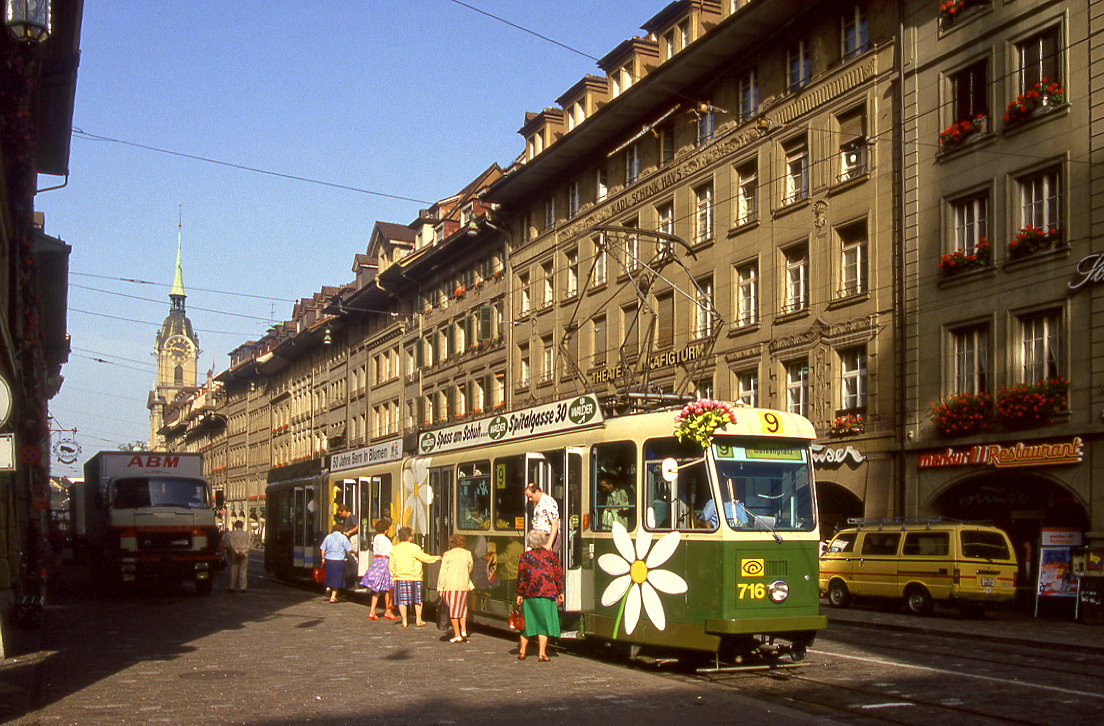 Bern 716, Spitalgasse, 17.08.1987.
