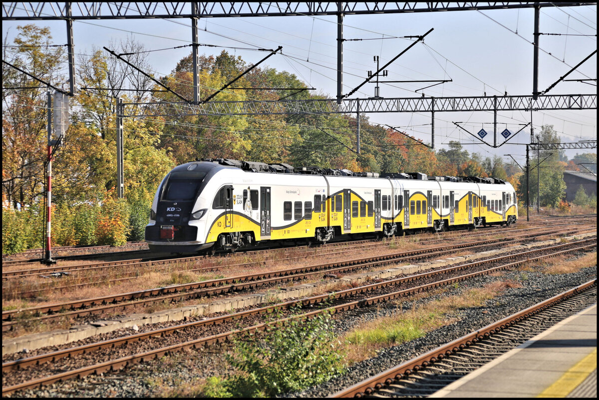 Betriebspause f�r den ET 48WEc-038b am 5.10.2026 um 11.00 Uhr im Bahnhof Jelenia Gora.