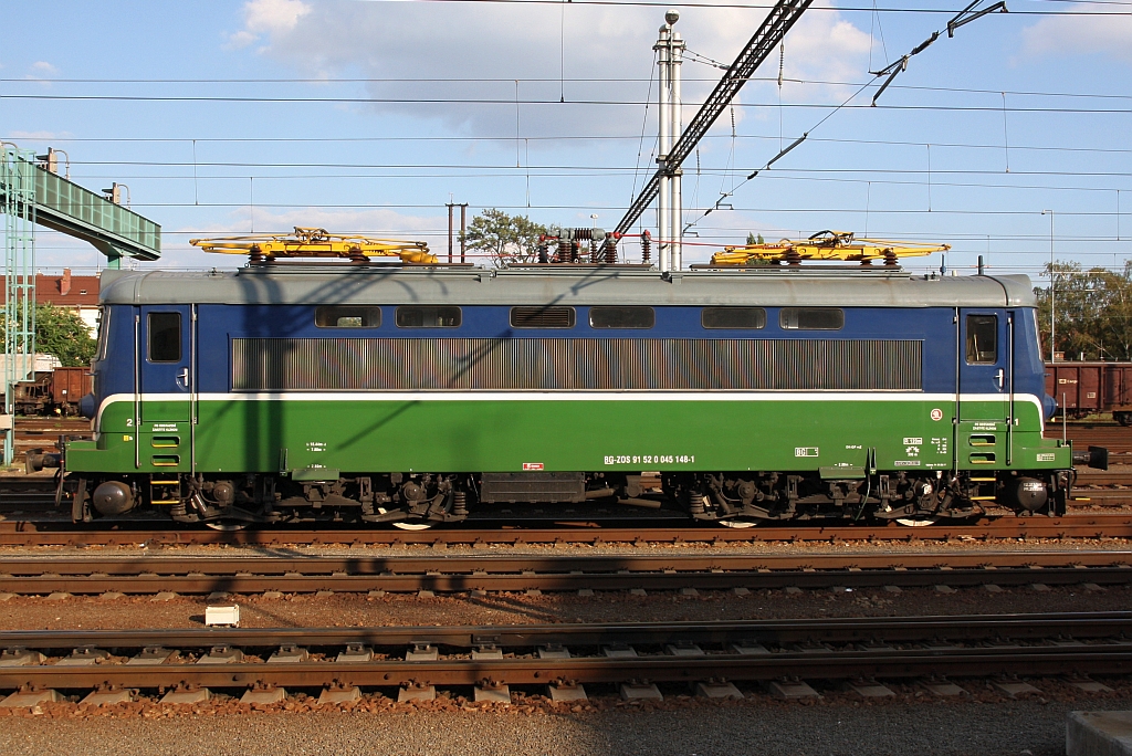 BG-ZOS 045 148-1 am 15.August 2018 im Bahnhof Breclav.