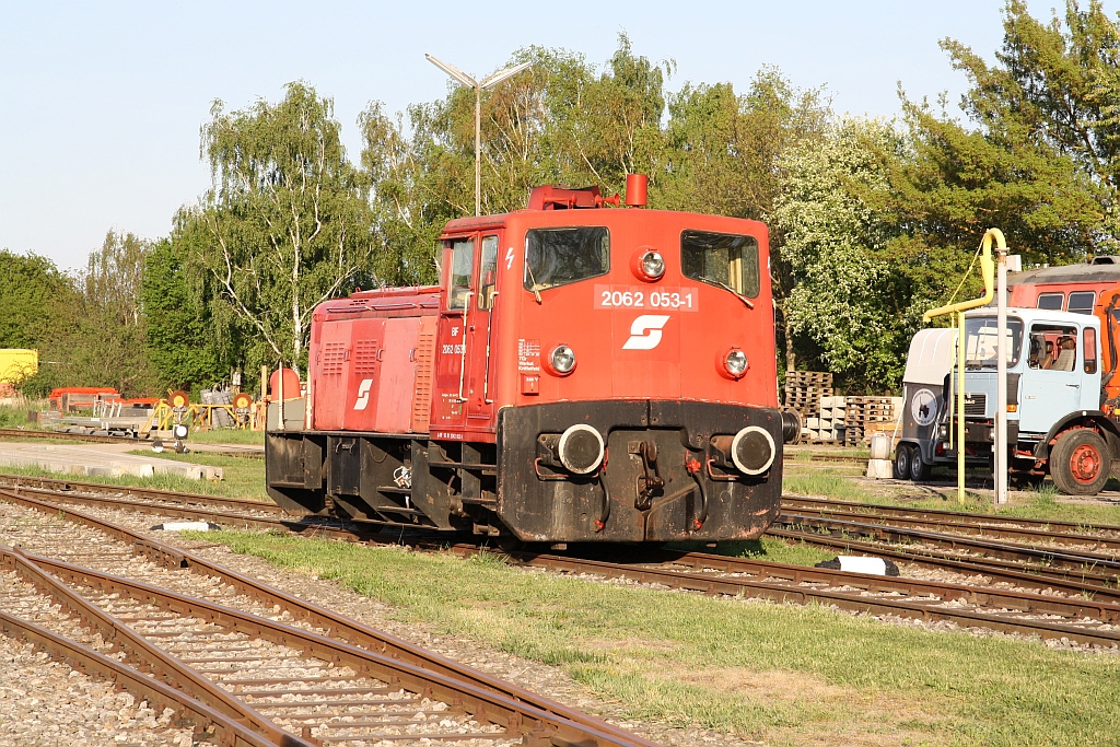BIF 2062 053-1 ausgestellt am 21.April 2018 beim Frühlingsfest des Verein Neue Landesbahn in Mistelbach LB.