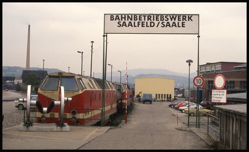 W15-8 Das Bw Saalfeld Deutsche Bahnbetriebswerke 