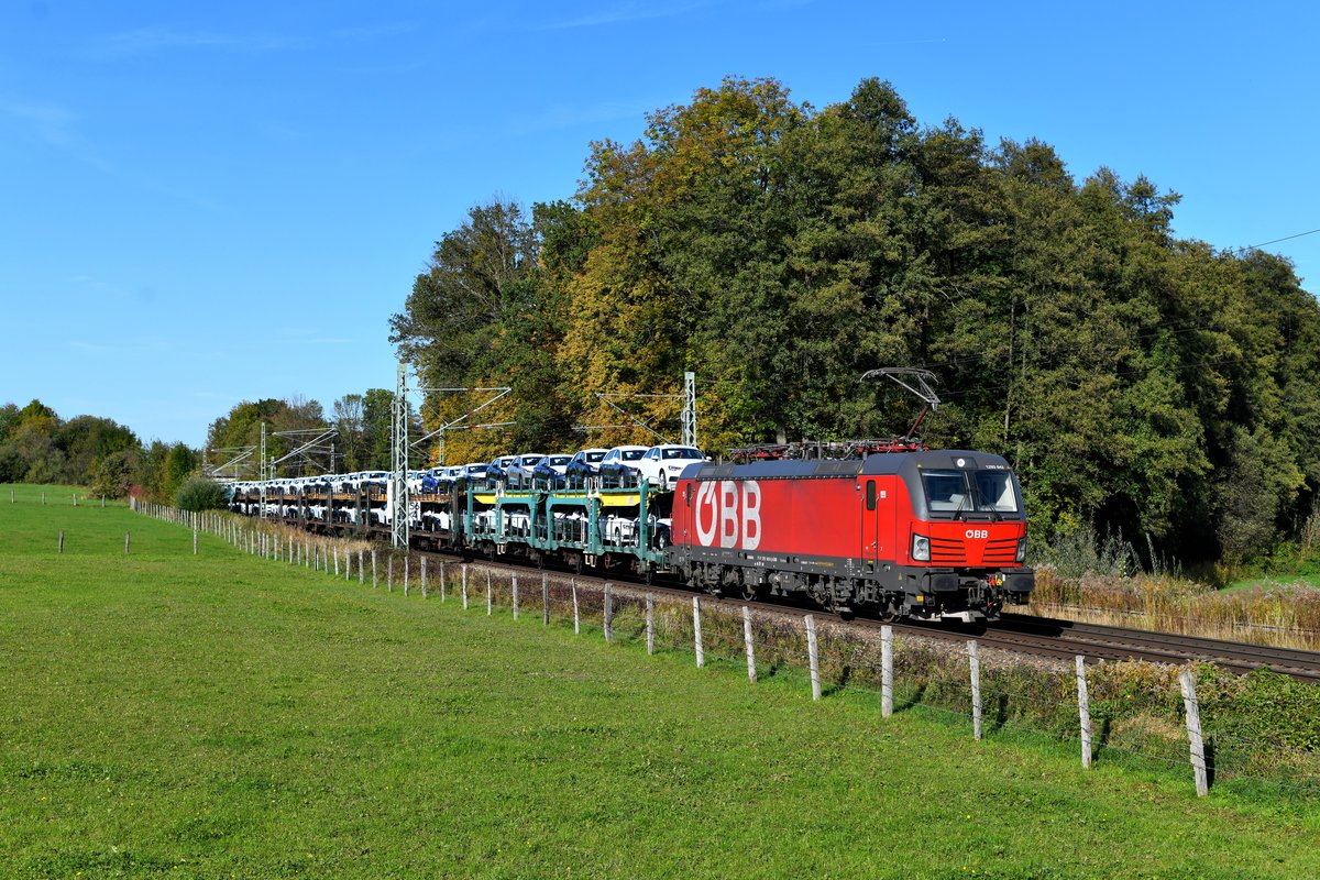 Bisher einzige Planleistung der Baureihe 1293 in Deutschland ist der