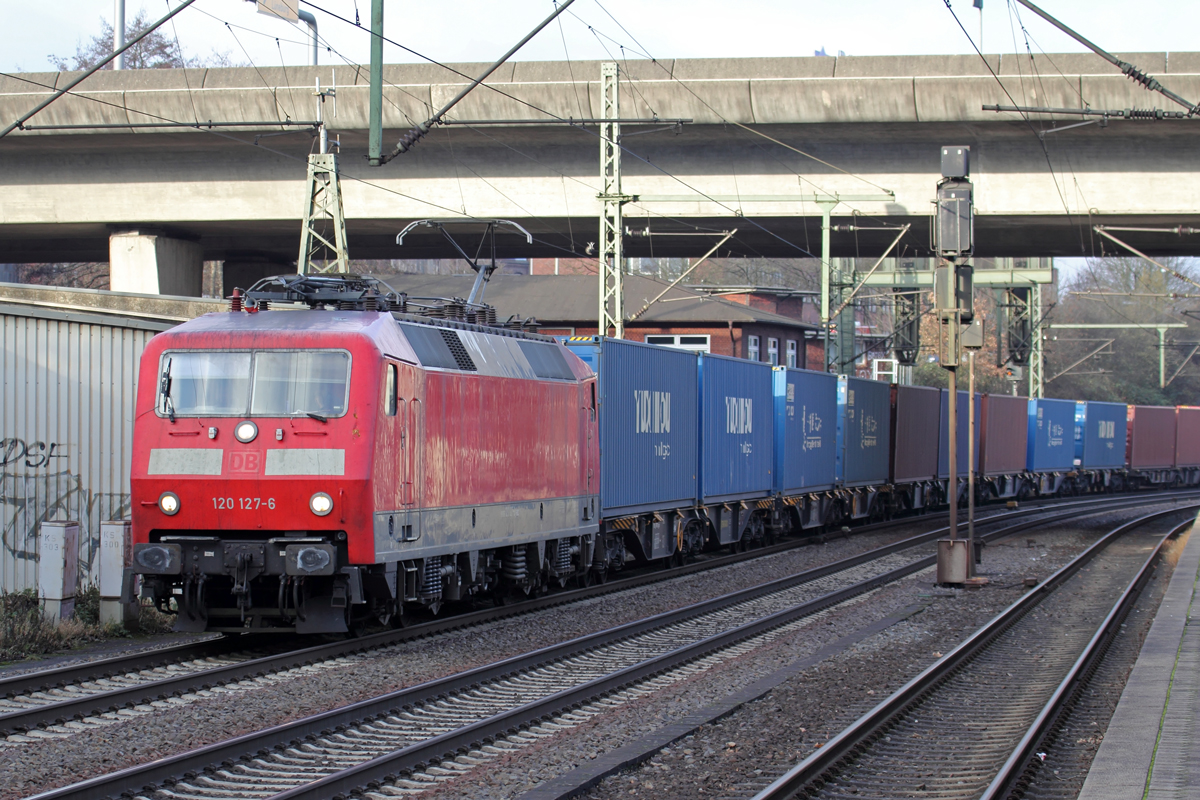 BLC 120 127-6 in Hamburg-Harburg 11.1.2022