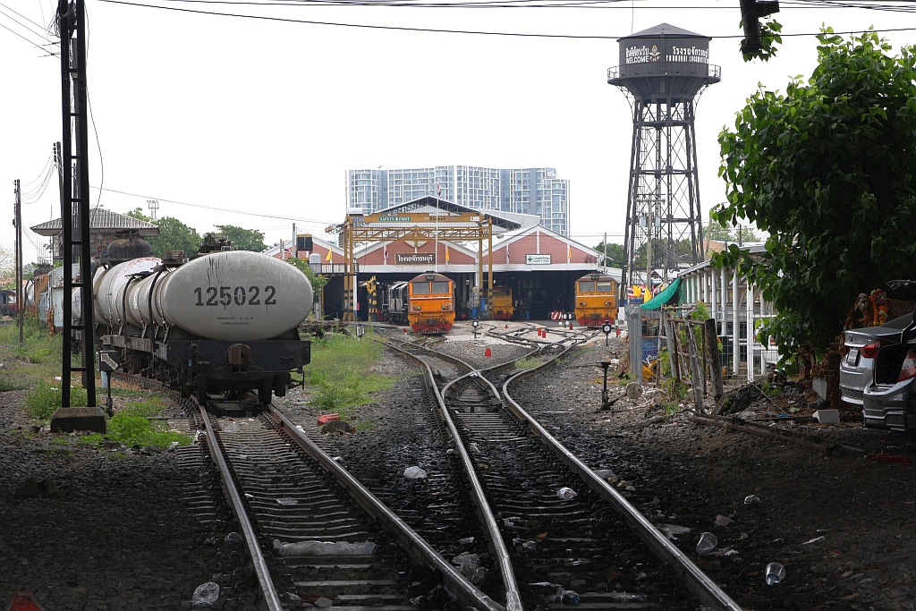 Blick ins Depot Thon Buri am 24.März 2024.