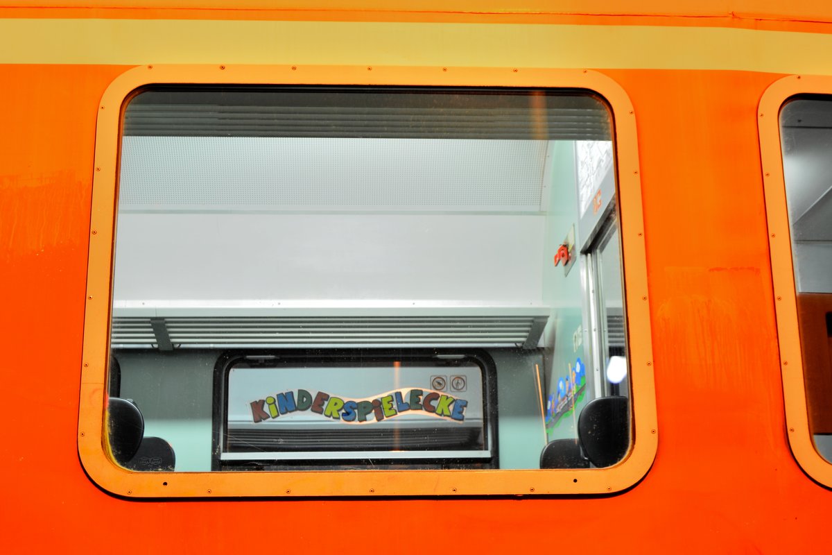 Blick in die Kinderspielecke in einem n-Wagen am letzten Verkehrstag am 9.12.2016.

Kaldenkirchen 09.12.2016