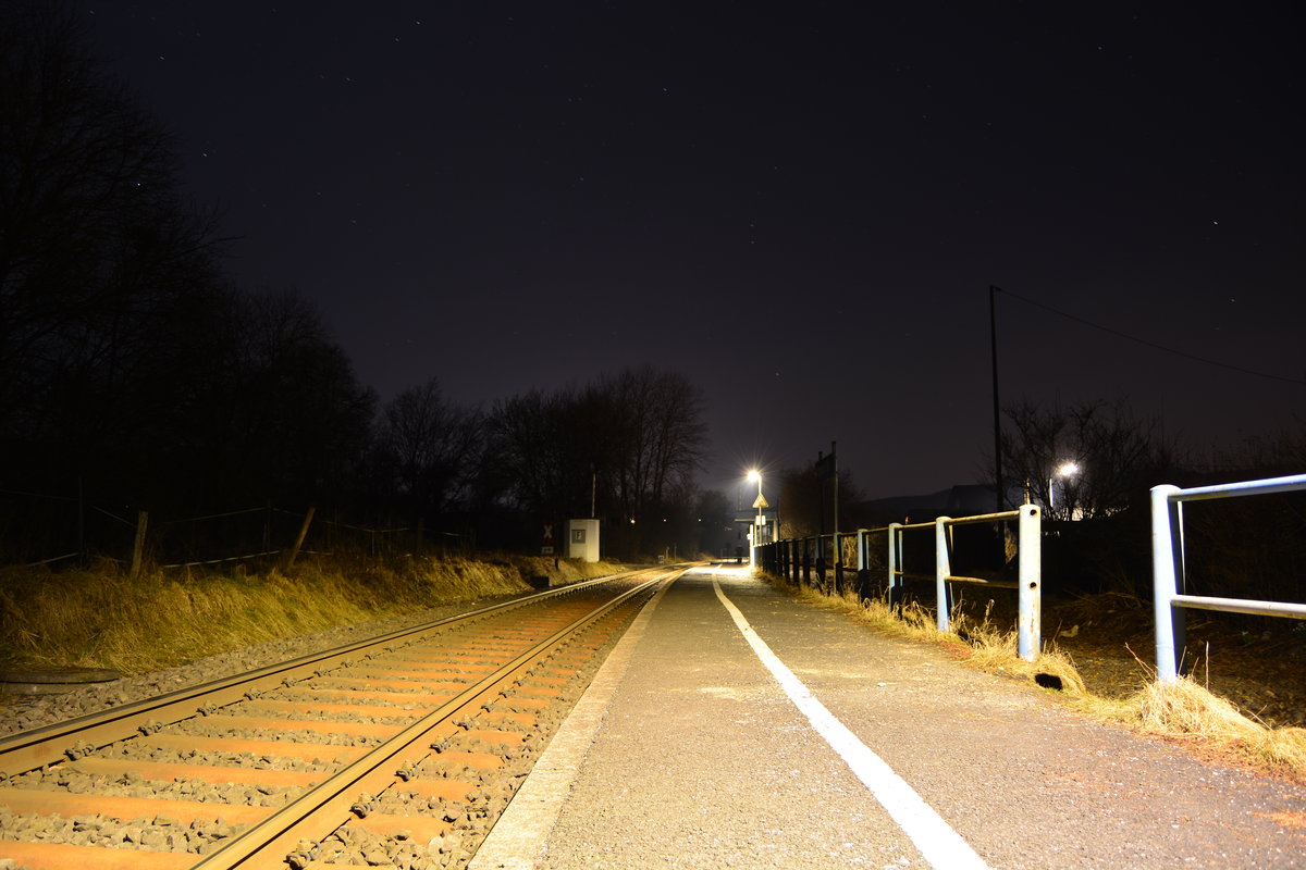 Blick über den Haltepunkt Würgendorf Ost am 24.3.2018

Würgendorf 24.03.2018