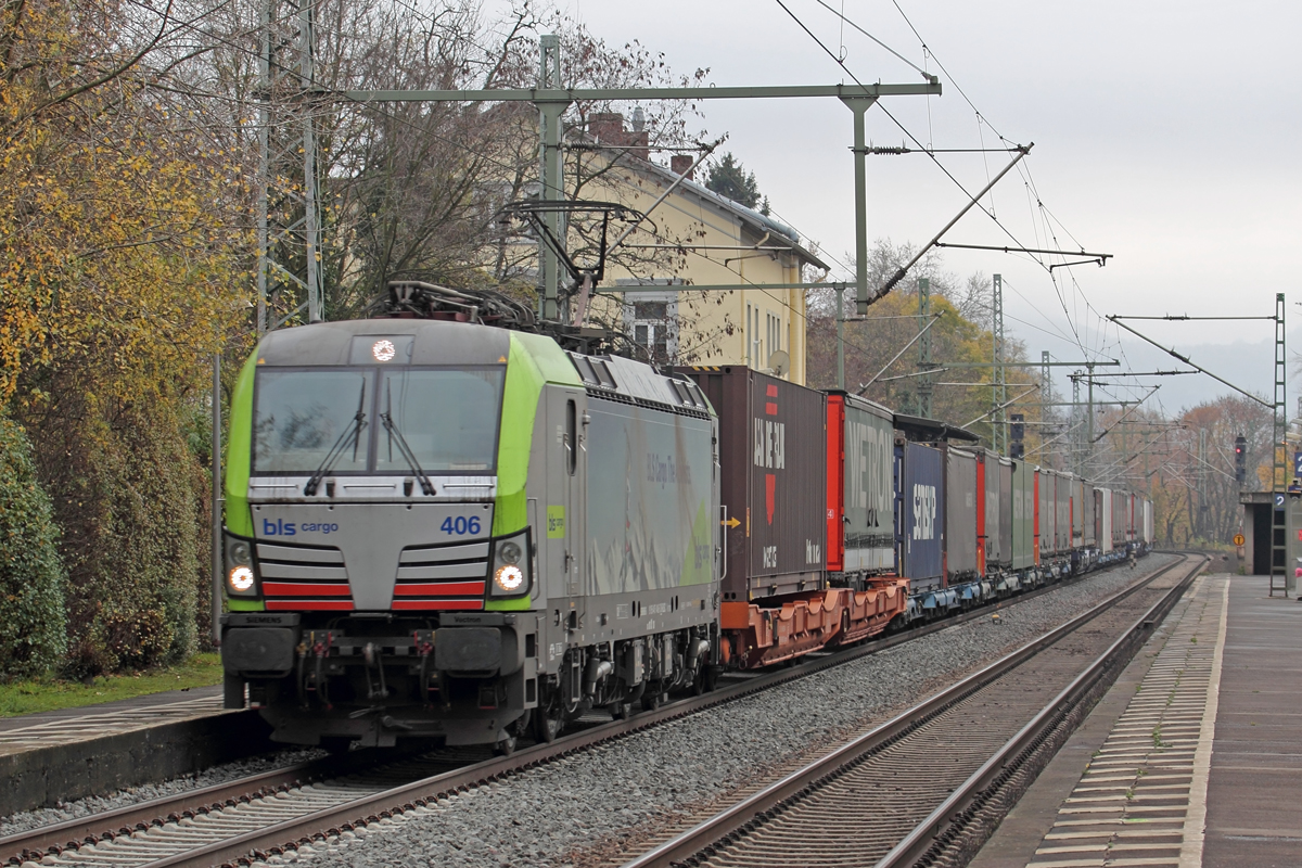 BLS 406 (475 406-5) in Bonn-Oberkassel 24.11.2020