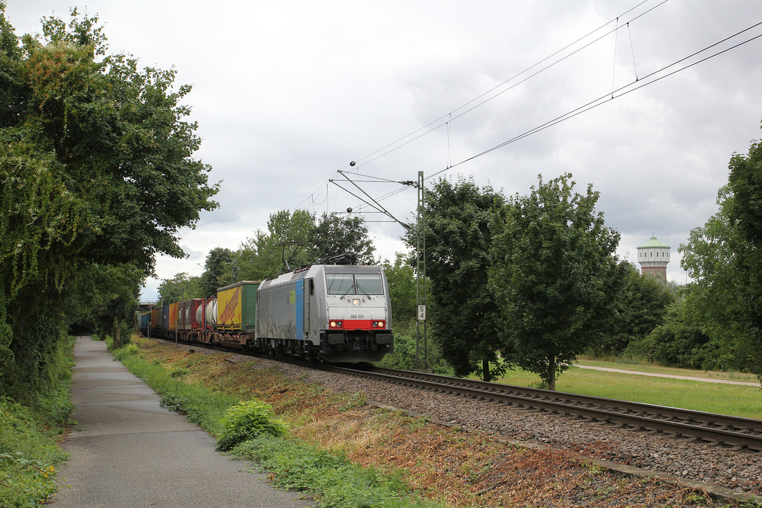 BLS Cargo 186 101 // Ludwigshafen (Rhein)-Oppau // 29. Juli 2015