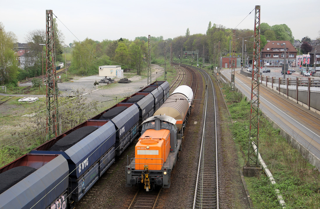 Bocholter Eisenbahn Gesellschaft 295 057 // Bahnhof Oberhausen-Sterkrade // 4. April 2014